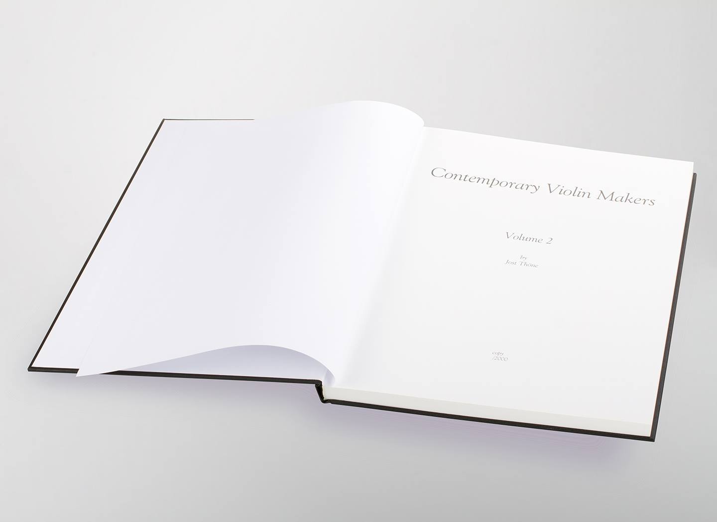 Contemporary Violin Makers Vol. I-II (currently sold out!)