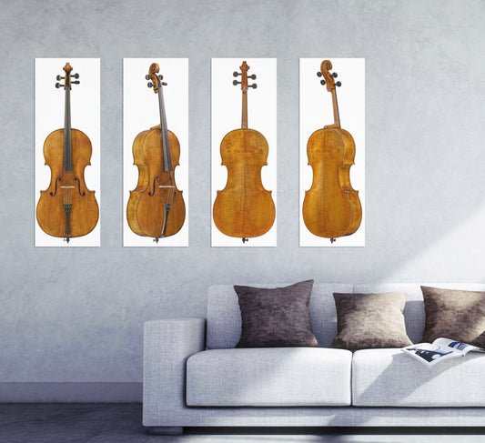 Posters - Antonio Stradivari Cello c.1690 'Barjansky'